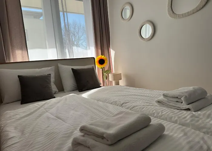 アパート 4 Summer La Perla Parking W Cenie Duze Mieszkanie *